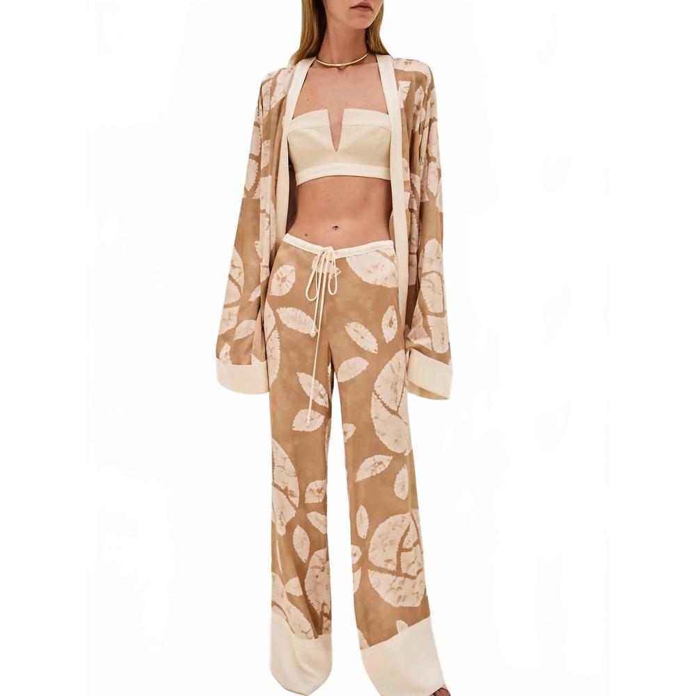 NEW ALEXIS tiani wide leg pants in dessert sand - Picture 3 of 4
